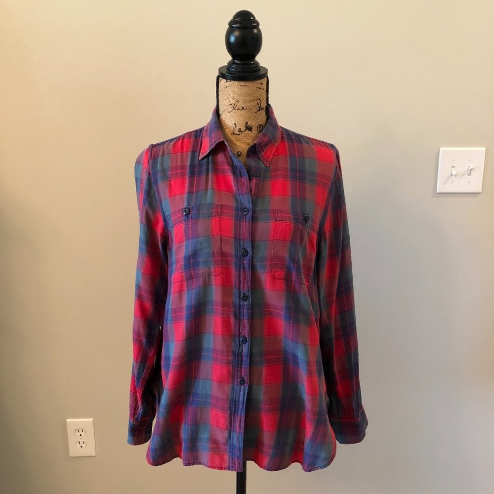 Vintage Style Stone washed  shirt